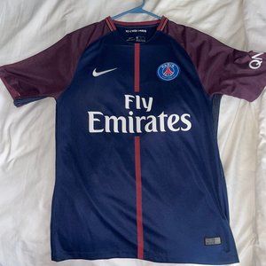 Nike 17/18 PSG Paris Saint-Germain Neymar Mens M Home Jersey